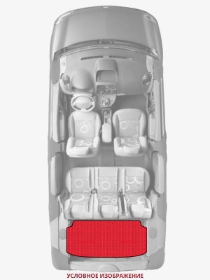ЭВА коврики «Queen Lux» багажник для Audi S7